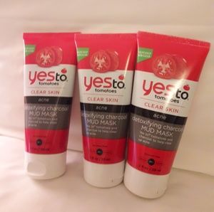 LOT OF 3: Yes to Tomatoes Mud Mask